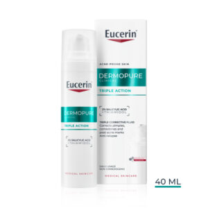 Eucerin DERMOPURE CLINICAL Fluid trojitý účinok