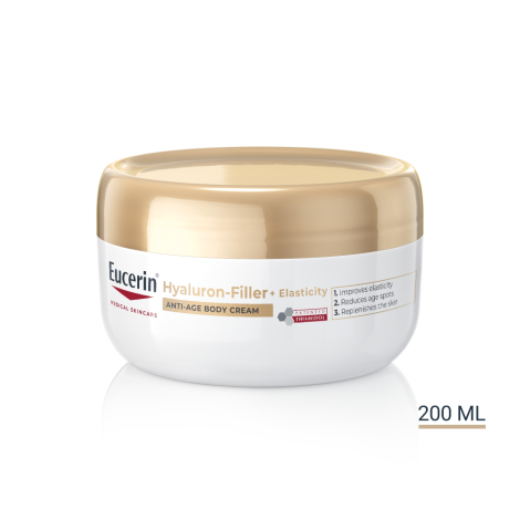 Eucerin Hyaluron-Filler + Elasticity Telový krém 200ml