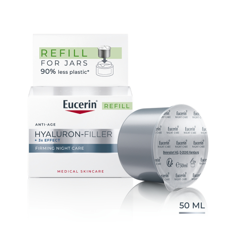 Eucerin HYALURON-FILLER+3xEFFECT Nočný krém REFILL