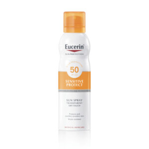 Eucerin SUN DRY TOUCH SENSITIVE PROTECT Transparentný sprej SPF 50+ 200ml