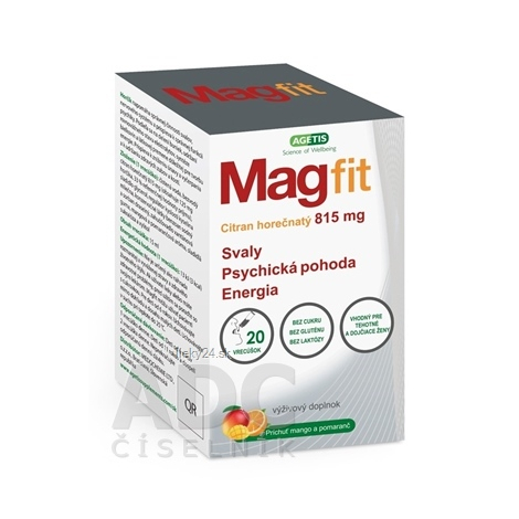Magfit gél vo vrecúškach 20ks