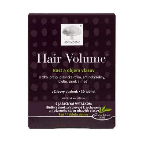 NEW NORDIC HAIR VOLUME 30 TBL