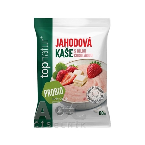 topnatur Probio KAŠA Jahoda a biela čokolada