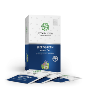 Herbex Sleepgreen – bylinný čaj – 20 vrecúšok – Green idea