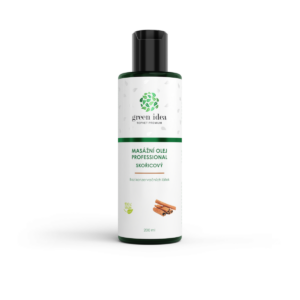 Škoricový masážny olej 200 ml - Green idea