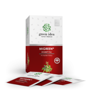 Herbex Migreen – bylinný čaj – 20 vrecúšok – Green idea