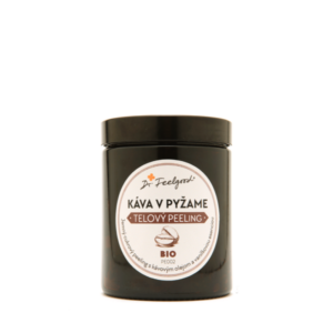 BIO telový peeling KÁVA v PYŽAME - 180 ml - Dr. Feelgood