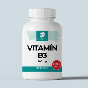 Vitamín B3 500 mg - 110 tabliet - Dr. Fleming