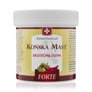 Konská masť FORTE hrejivá - 500 ml - SwissMedicus