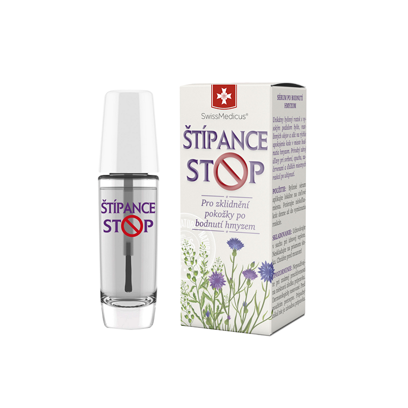 ŠtípanceStop - sérum po bodnutí hmyzom - 10 ml - SwissMedicus