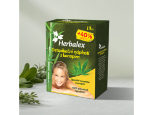 Detoxikačné náplasti s konope - 60 ks - Herbalex