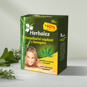 Detoxikačné náplasti s konope - 60 ks - Herbalex