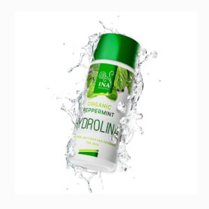 HYDROLINA - organická voda z mäty pre vypnutie pleti a matný efekt - 150 ml - INA Essentials