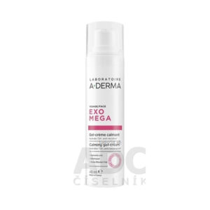 A-DERMA EXOMEGA Upokojujúci gel-krém na tvár