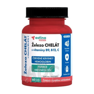 Astina Pharm Železo CHELÁT s vitamínmi B9