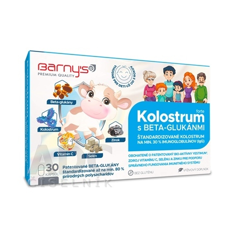 Barny's KOLOSTRUM s beta-glukánmi forte