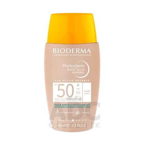 BIODERMA Photoderm NUDE Touch SPF 50+ tónovací fluid svetlý 40ml