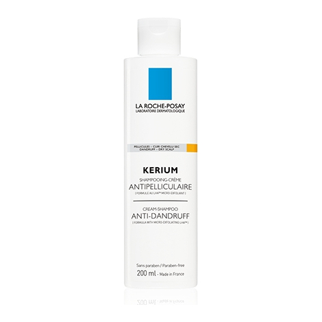 La Roche Posay Kerium Krémový šampón proti suchým lupinám 200 ml
