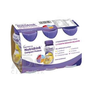 Nutridrink Compact Protein mix príchutí 6x125 ml