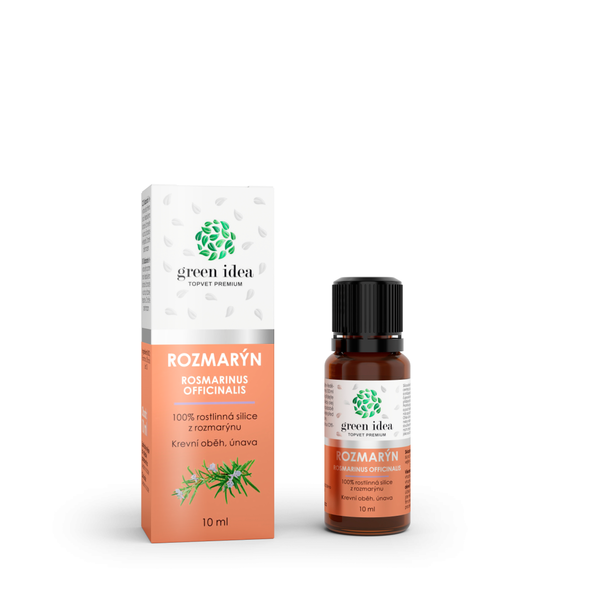 Rozmarín 100% silica 10 ml - Green idea