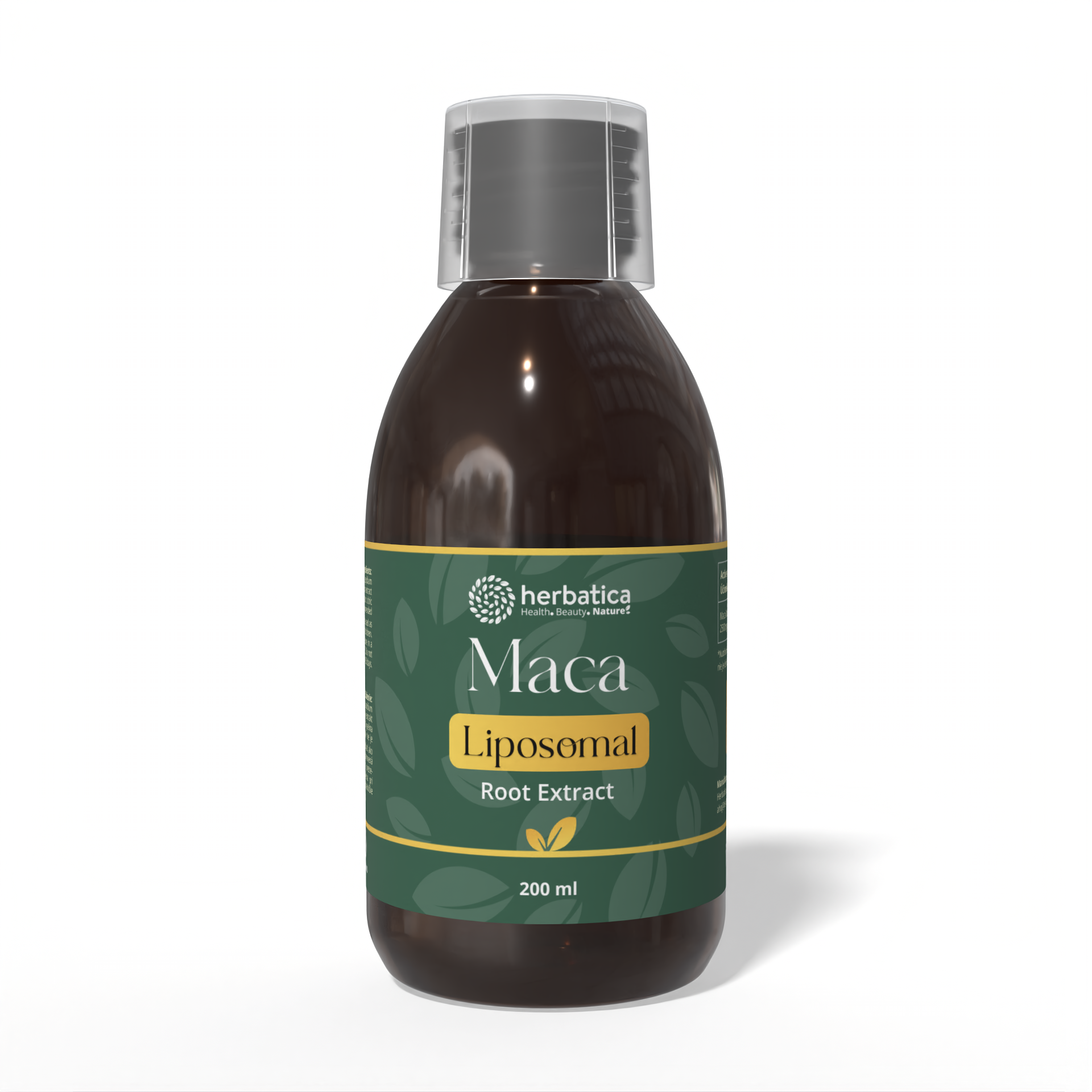Lipozomálny extrakt z koreňa Maca - 200 ml - Herbatica