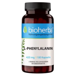 L-fenylalanín 420 mg – 100 kapsúl – Bioherba
