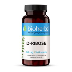 D-ribóza 540 mg – 100 kapsúl – Bioherba