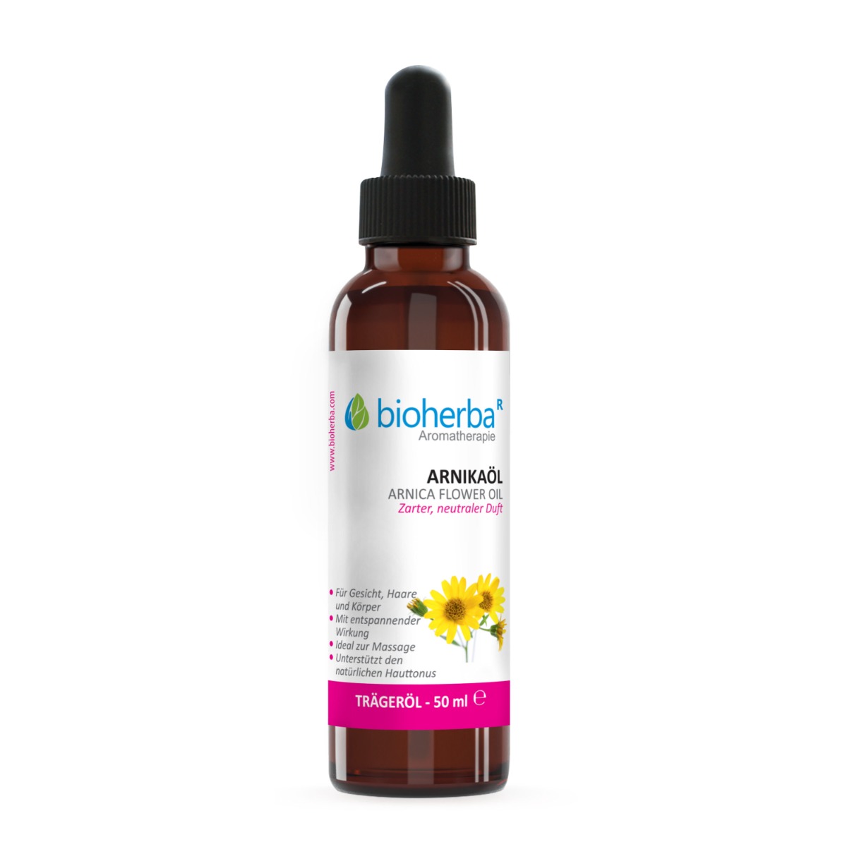 Arnikový olej – 50 ml – Bioherba