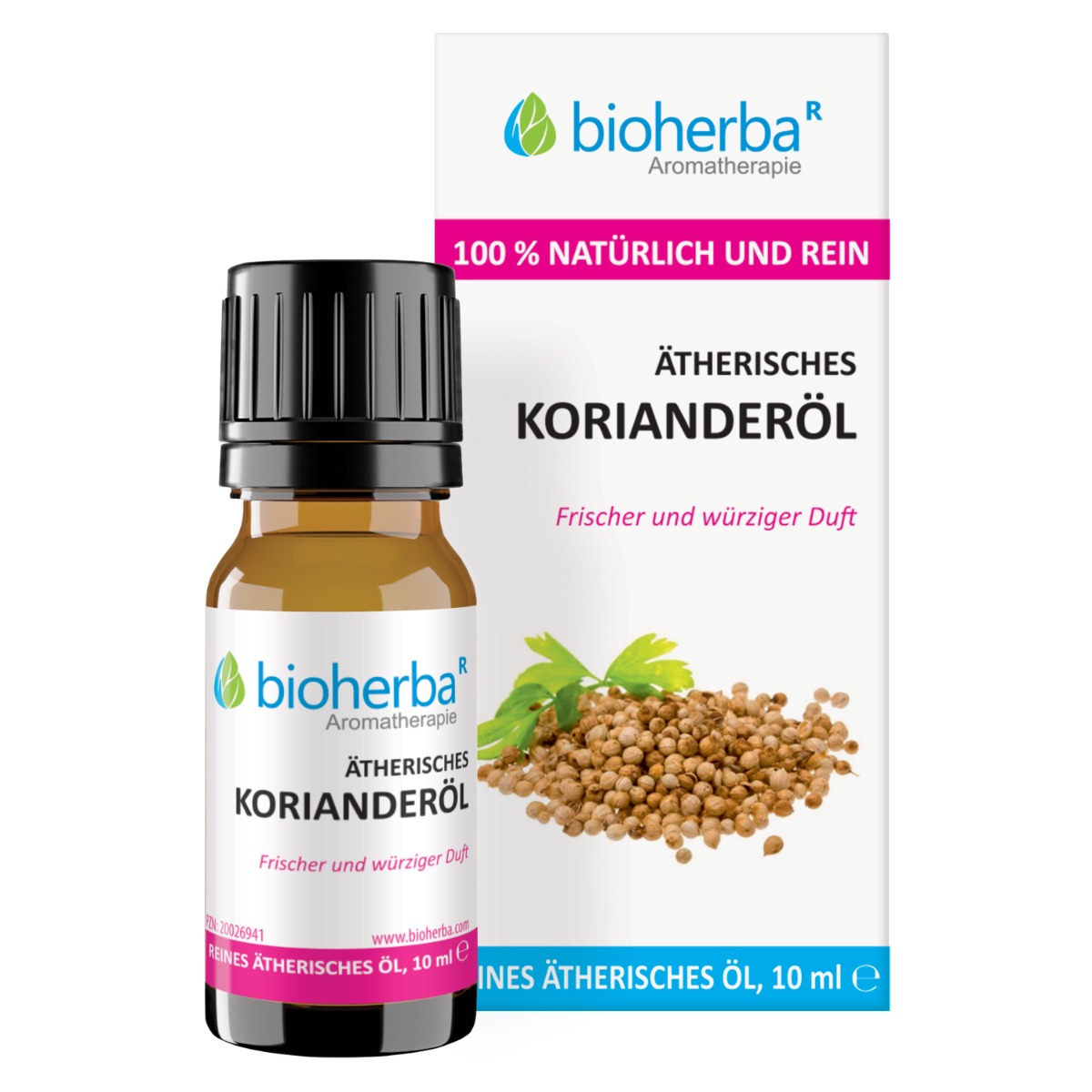 Esenciálny olej koriander – 10 ml – Bioherba