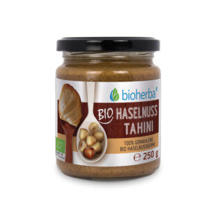 100 % bio lieskovo-orieškové tahini – 250 g – Bioherba