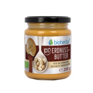 100 % bio arašidové maslo – 250 g – Bioherba