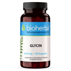 Glycín 610 mg – 100 kapsúl – Bioherba