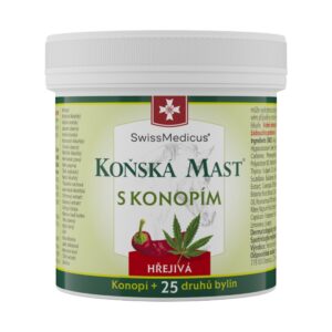 Konská masť s konope hrejivá - 500 ml - SwissMedicus