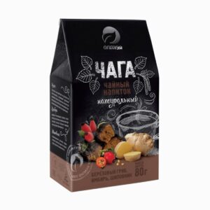 Čaga čaj so zázvorom a šípkou sypaný - 80 g - Alteya
