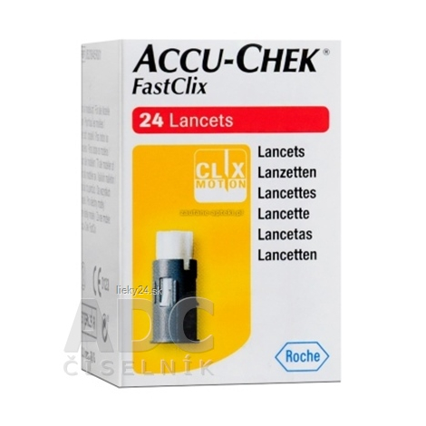 ACCU-CHEK FastClix Zásobník lancetový 24ks