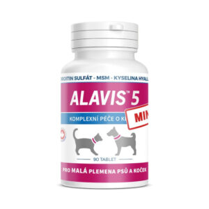 ALAVIS 5 mini pre psy a mačky 90tbl