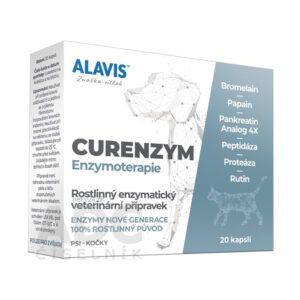 ALAVIS CURENZYM ENZYMOTERAPIA pre psy a mačky 20cps