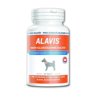 Alavis MSM + glukosamín sulfát pre psov 60tbl