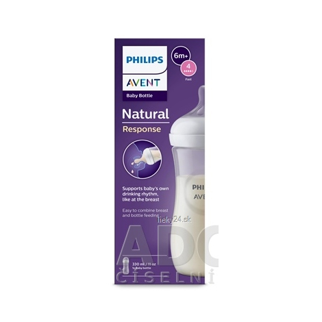 AVENT FĽAŠA Natural Response 330 ml