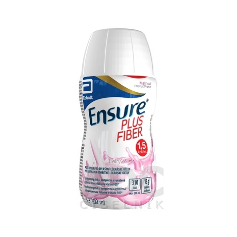 Ensure PLUS FIBER malinová príchuť 30x200ml