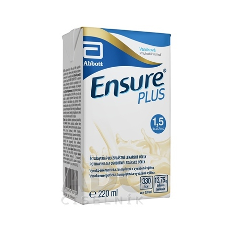 Ensure PLUS vanilková príchuť 24x220ml
