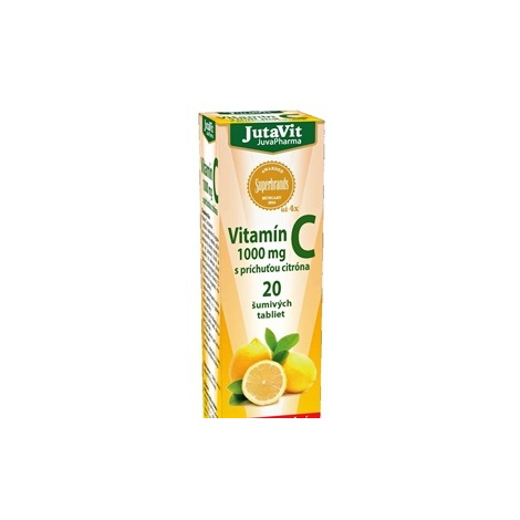 JutaVit Vitamín C 1000 mg 20 šumivých tabliet