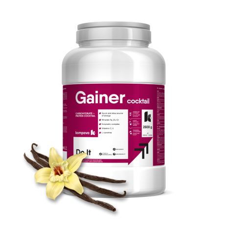Kompava Gainer Koktail 2500 g/63 dávok