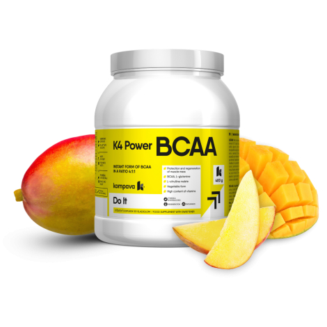 Kompava K4 Power BCAA 400 g/36 dávok