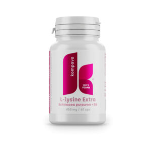 Kompava L-lyzín Extra 400 mg/60 kps
