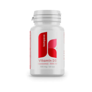 Kompava Vitamín D3 500 mg 60 kps