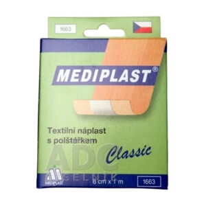 MEDIPLAST Textilná náplasť 1663 Classic 8cm x 1m 1ks