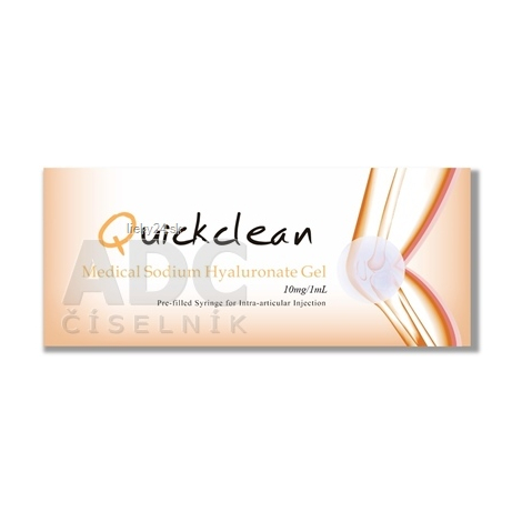 Quickclean 10 mg/1 ml Gél s hyaluronátom sodným