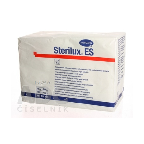 STERILUX ES kompres nesterilný 10x20cm 100ks
