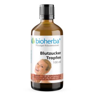 Kvapky na hladinu cukru v krvi – tinktúra – 100 ml – Bioherba